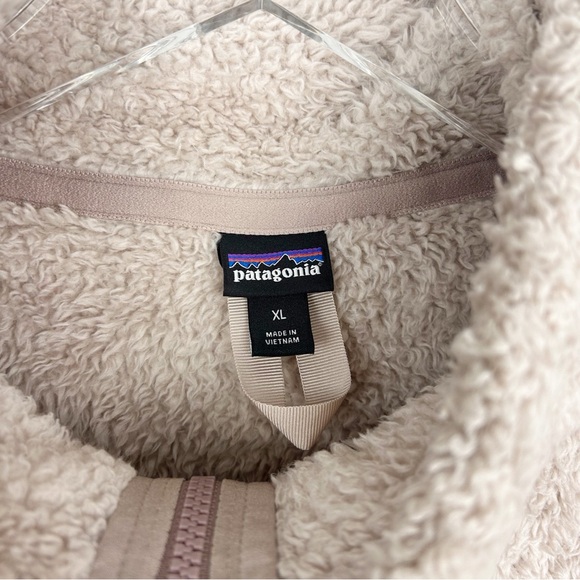 Patagonia Women's Los Gatos 1/4-Zip Pullover Beige Cream Sz XL - Picture 3 of 5